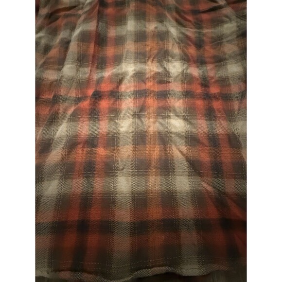 Kuhl Shirt Men's L Brown Plaid The Law Long Sleeve Flannel Outdoor Hiking Grunge - Picture 6 of 10